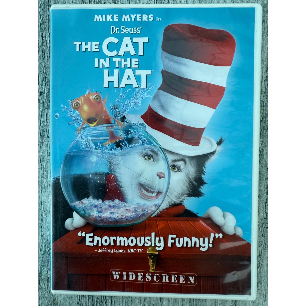 Dr. Seuss The Cat In The Hat DVD Mike‎ Myers Widescreen